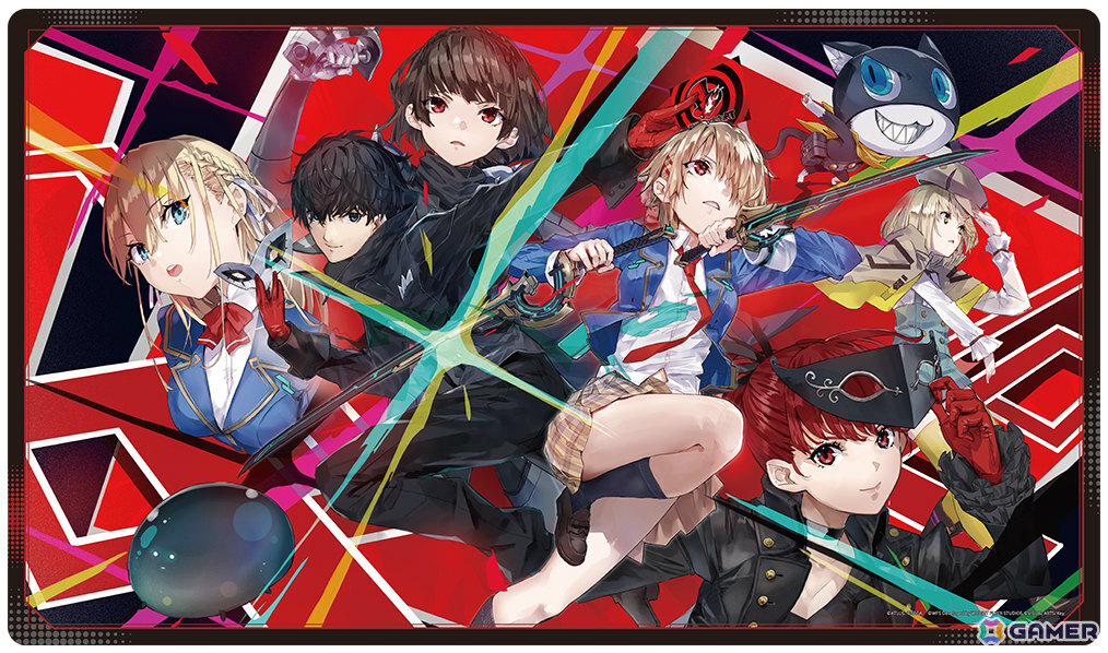 「ヘブバン」×「ペルソナ5 ザ・ロイヤル」コラボの描き下ろしイラストを使ったグッズがアニメイトで発売!総攻撃ビッグタオルなどがラインナップの画像