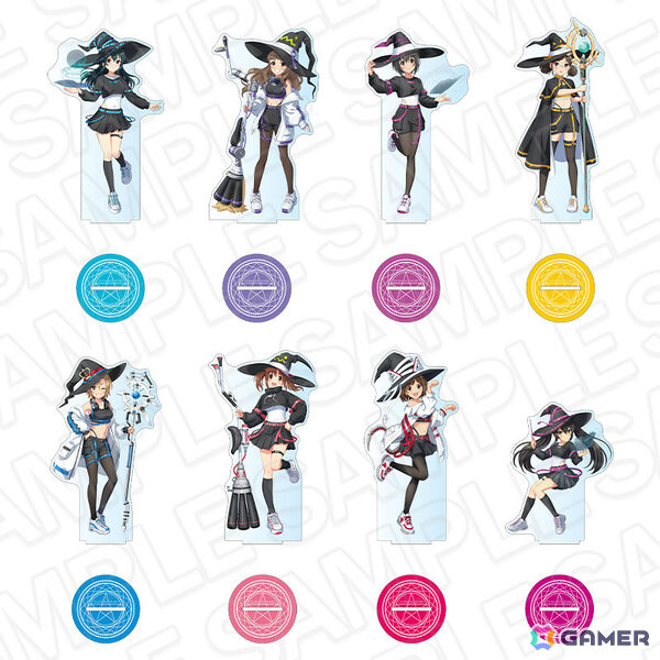 「デレマス」サイバーウィッチポップアップショップの事後通販が開始！ホログラムカンバッジやデカアクリルスタンド、特大タペストリーなどがラインナップの画像6
