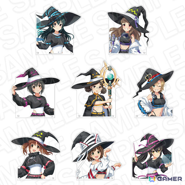 「デレマス」サイバーウィッチポップアップショップの事後通販が開始！ホログラムカンバッジやデカアクリルスタンド、特大タペストリーなどがラインナップの画像7