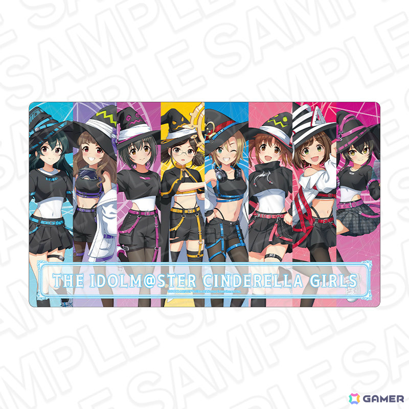 「デレマス」サイバーウィッチポップアップショップの事後通販が開始！ホログラムカンバッジやデカアクリルスタンド、特大タペストリーなどがラインナップの画像