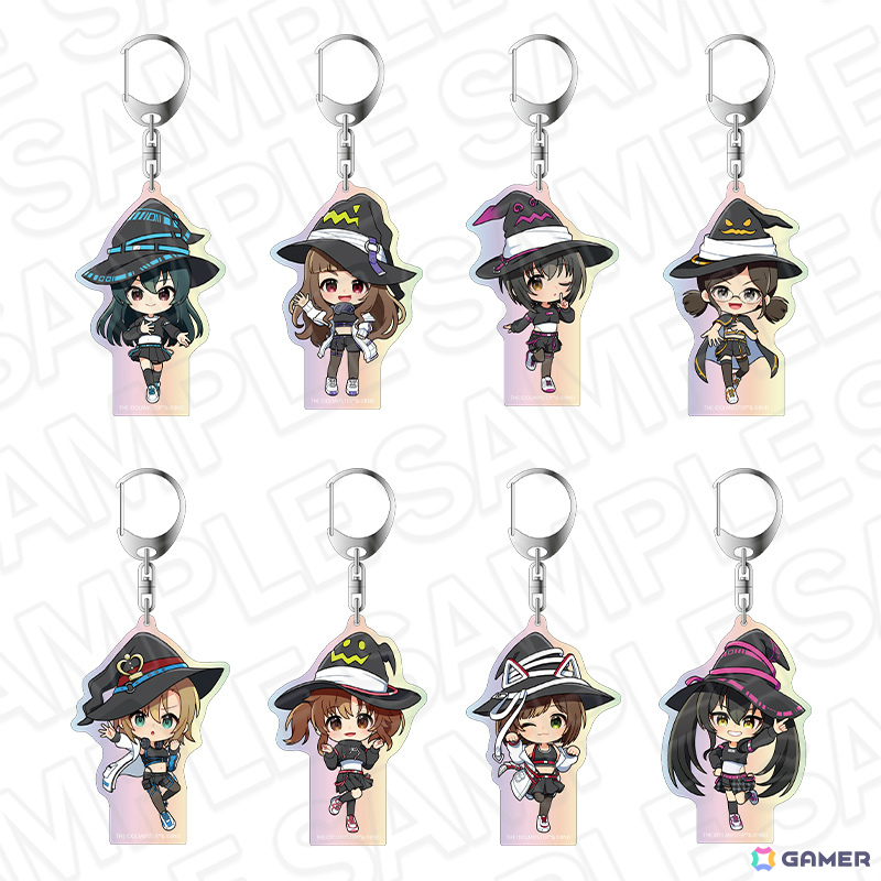 「デレマス」サイバーウィッチポップアップショップの事後通販が開始！ホログラムカンバッジやデカアクリルスタンド、特大タペストリーなどがラインナップの画像