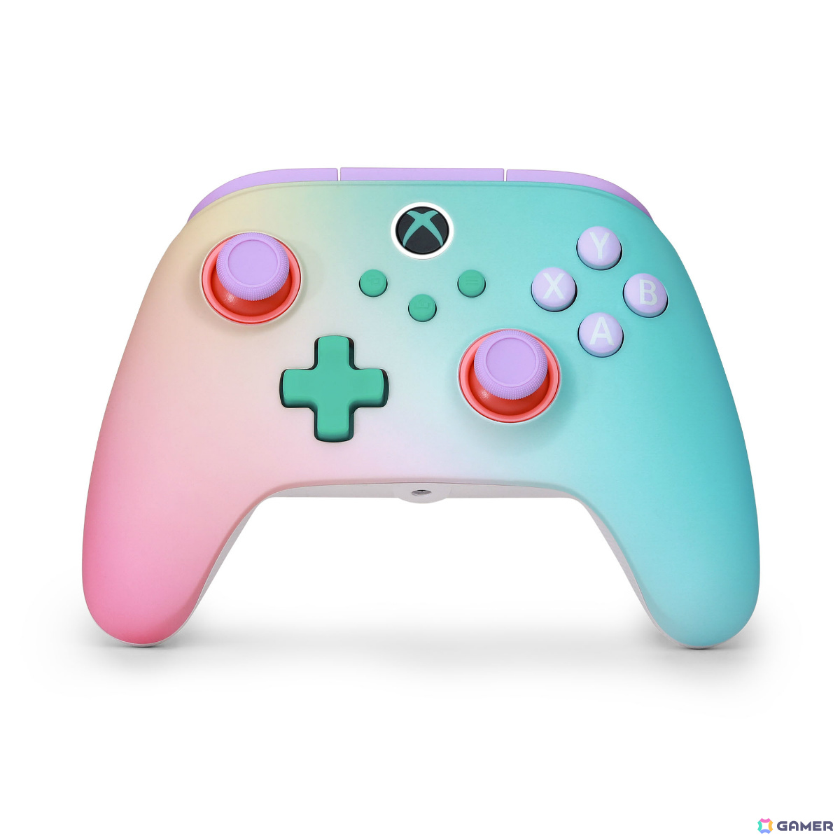 トロピカルなビーチを想起させるPowerAのXbox/Windows対応ワイヤレスコントローラーが発売！の画像