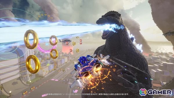 「ソニックレーシング クロスワールド」シーズン2で「ゴジラ」「エヴァンゲリオン」とのコラボが決定！新コースも登場の画像1