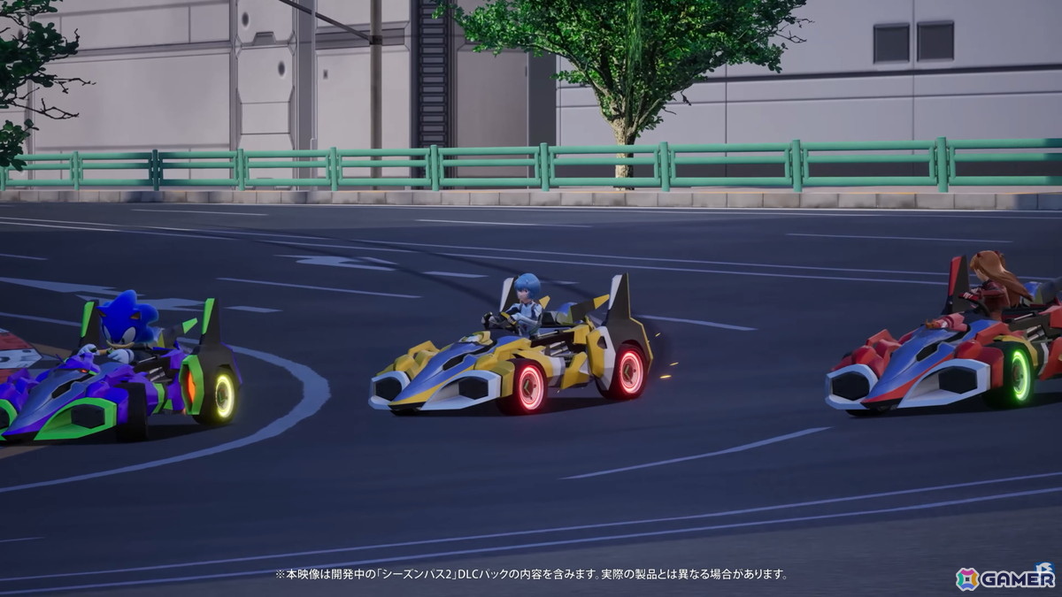 「ソニックレーシング クロスワールド」シーズン2で「ゴジラ」「エヴァンゲリオン」とのコラボが決定!新コースも登場の画像