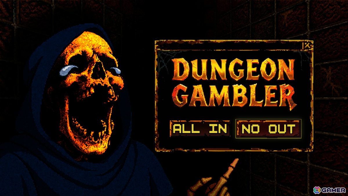 ギャンブルまみれのダンジョンから脱出せよ!「Dungeon Gambler: All In, No Out」デモ版が6月14日に配信の画像