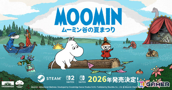ムーミントロールとリトルミイが活躍するADV「ムーミン:ムーミン谷の夏まつり」が2026年中に発売！の画像1