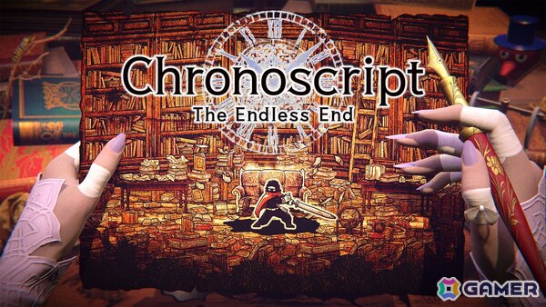 「Chronoscript: The Endless End」は2026年秋に発売！謎に包まれていた執筆家、主人公である編集者のキャラクターデザインも公開の画像2