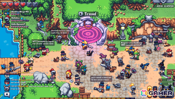 基本プレイ無料のオンライン弾幕RPG「Runeward Online」が発表！世界中のプレイヤーと共に容赦なきダンジョンへ挑めの画像