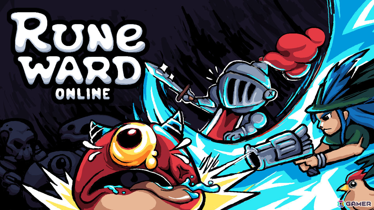 基本プレイ無料のオンライン弾幕RPG「Runeward Online」が発表！世界中のプレイヤーと共に容赦なきダンジョンへ挑めの画像