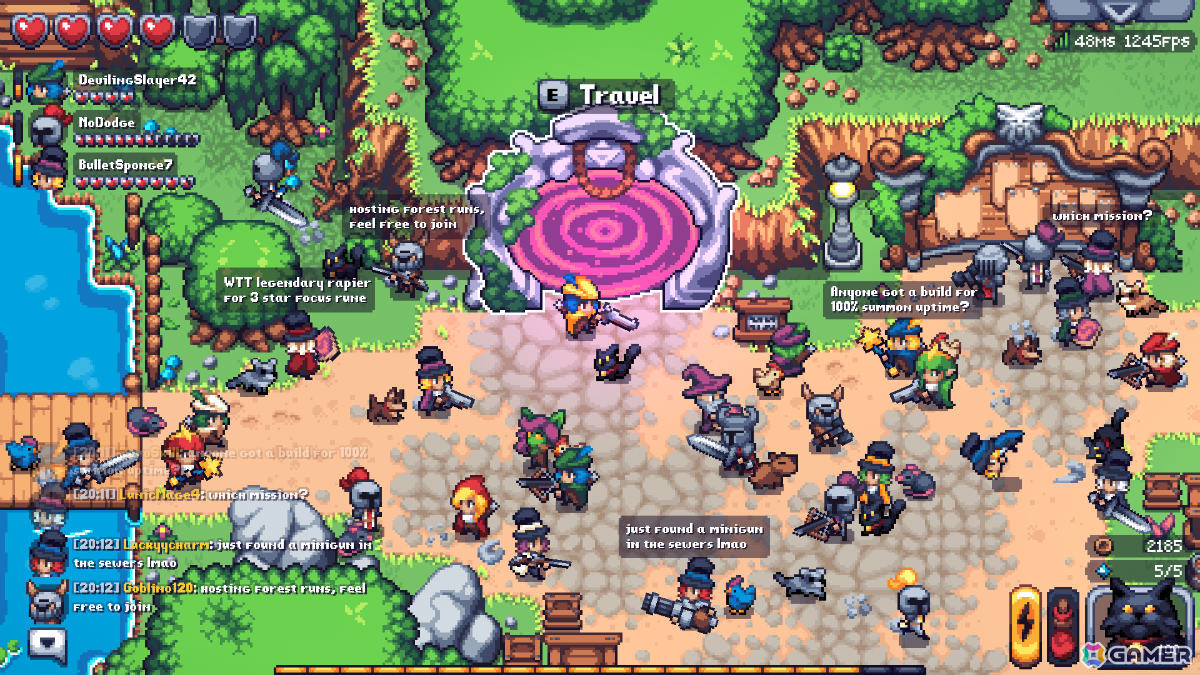 基本プレイ無料のオンライン弾幕RPG「Runeward Online」が発表！世界中のプレイヤーと共に容赦なきダンジョンへ挑めの画像3
