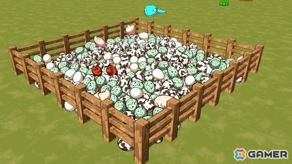 カオスな養鶏自動化ゲーム「Billion Egg Farm」無料デモ版が公開！ニワトリから産まれた卵をコンベアで運び売上10億を目指せの画像