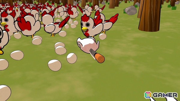 カオスな養鶏自動化ゲーム「Billion Egg Farm」無料デモ版が公開！ニワトリから産まれた卵をコンベアで運び売上10億を目指せの画像