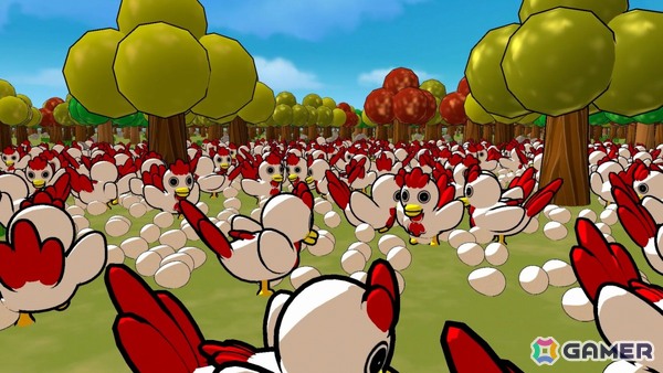 カオスな養鶏自動化ゲーム「Billion Egg Farm」無料デモ版が公開！ニワトリから産まれた卵をコンベアで運び売上10億を目指せの画像