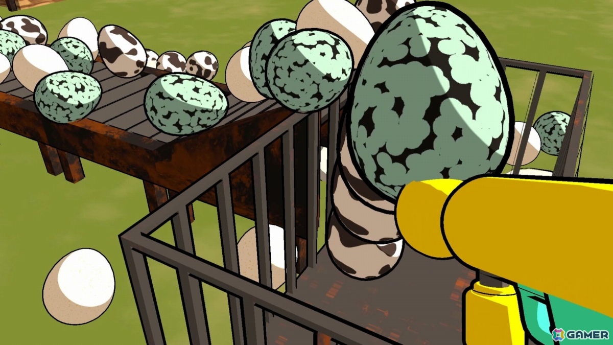 カオスな養鶏自動化ゲーム「Billion Egg Farm」無料デモ版が公開！ニワトリから産まれた卵をコンベアで運び売上10億を目指せの画像14