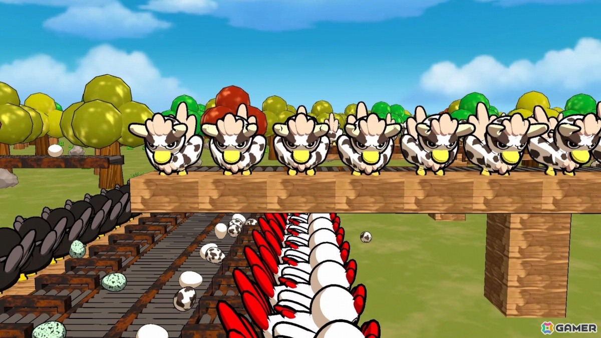 カオスな養鶏自動化ゲーム「Billion Egg Farm」無料デモ版が公開！ニワトリから産まれた卵をコンベアで運び売上10億を目指せの画像20