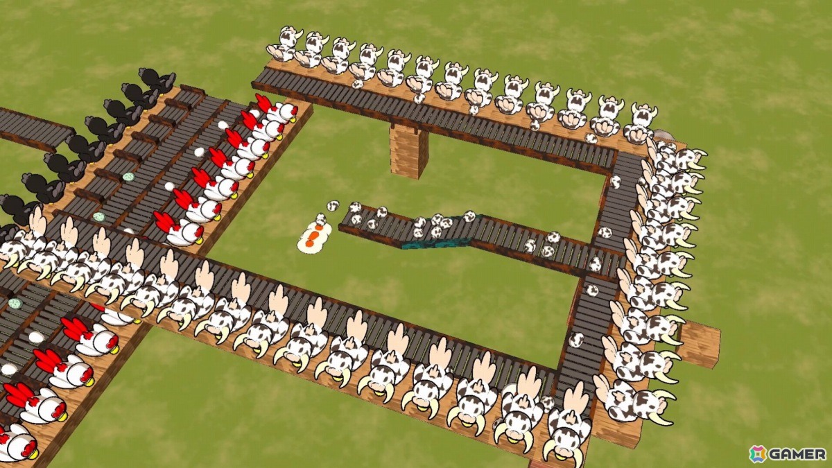 カオスな養鶏自動化ゲーム「Billion Egg Farm」無料デモ版が公開！ニワトリから産まれた卵をコンベアで運び売上10億を目指せの画像5