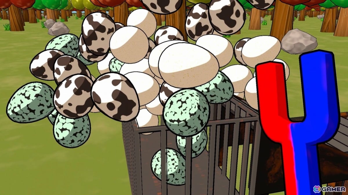 カオスな養鶏自動化ゲーム「Billion Egg Farm」無料デモ版が公開！ニワトリから産まれた卵をコンベアで運び売上10億を目指せの画像9