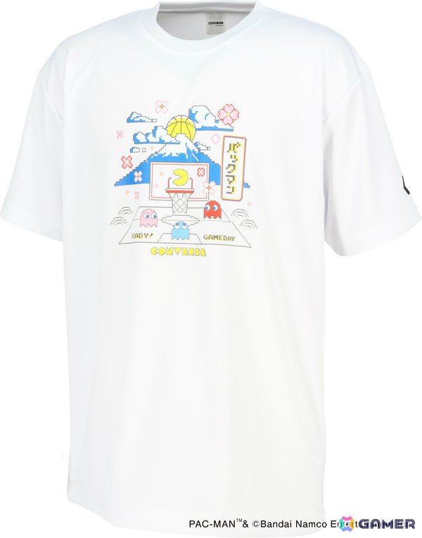 コンバースバスケットボール×「パックマン」のコラボアイテムがアルペンポップアップストアで先行発売！富士山や桜のモチーフを組み合わせた2デザインの画像3