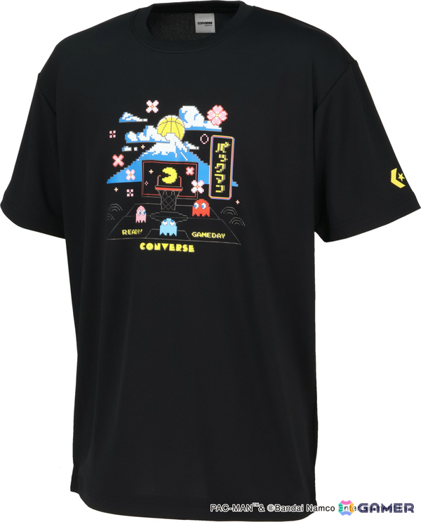 コンバースバスケットボール×「パックマン」のコラボアイテムがアルペンポップアップストアで先行発売！富士山や桜のモチーフを組み合わせた2デザインの画像4