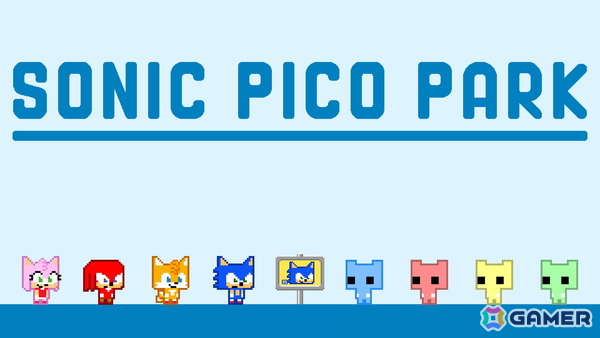 「PICO PARK」シリーズの最新作として「ソニック・ザ・ヘッジホッグ」とのコラボゲーム「SONIC PICO PARK」が発売決定！の画像1