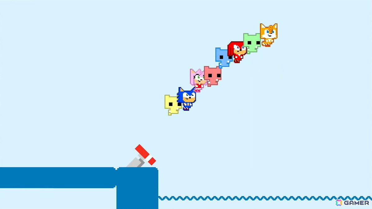 「PICO PARK」シリーズの最新作として「ソニック・ザ・ヘッジホッグ」とのコラボゲーム「SONIC PICO PARK」が発売決定!の画像