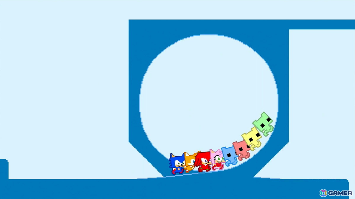 「PICO PARK」シリーズの最新作として「ソニック・ザ・ヘッジホッグ」とのコラボゲーム「SONIC PICO PARK」が発売決定!の画像
