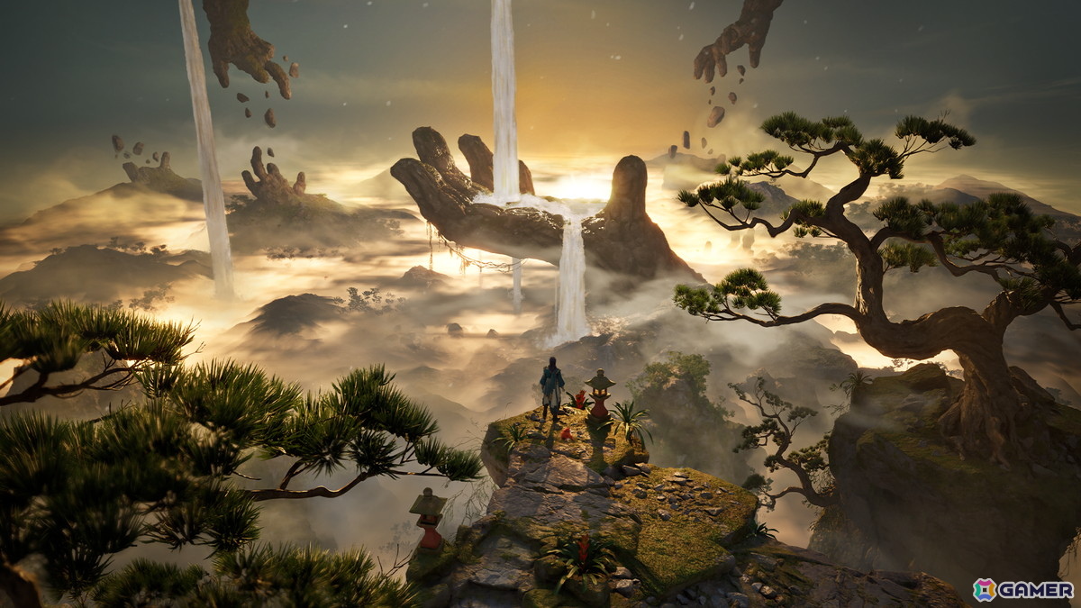 幻想的な“山海経”の世界を舞台にしたローグライクARPG「定海」が2026年にSteamで発売！武器を切り替えて戦うデュアルウエポンシステムが特徴の画像4