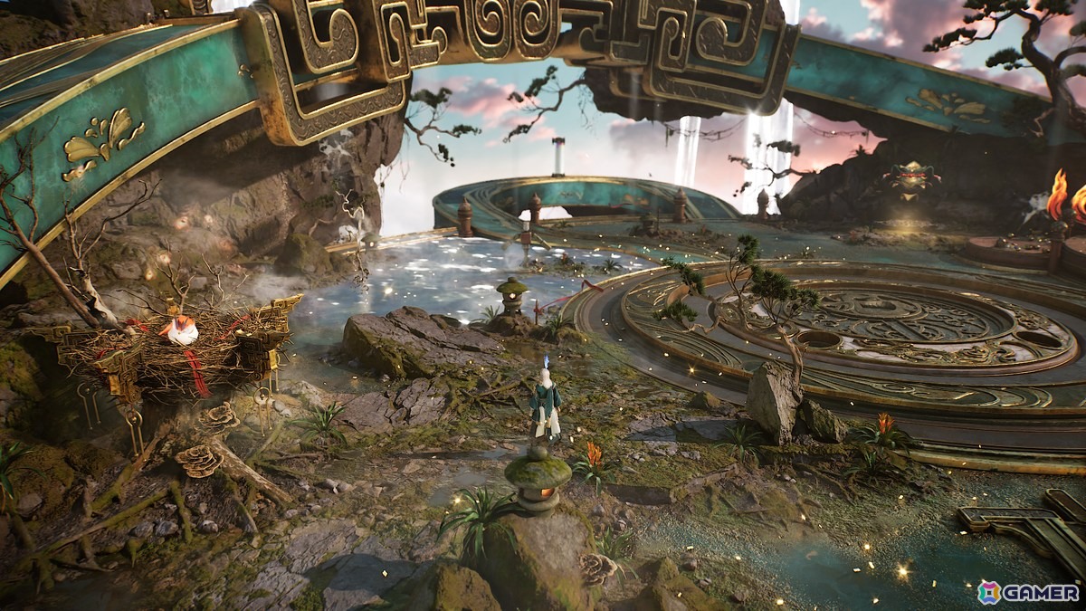 幻想的な“山海経”の世界を舞台にしたローグライクARPG「定海」が2026年にSteamで発売！武器を切り替えて戦うデュアルウエポンシステムが特徴の画像5