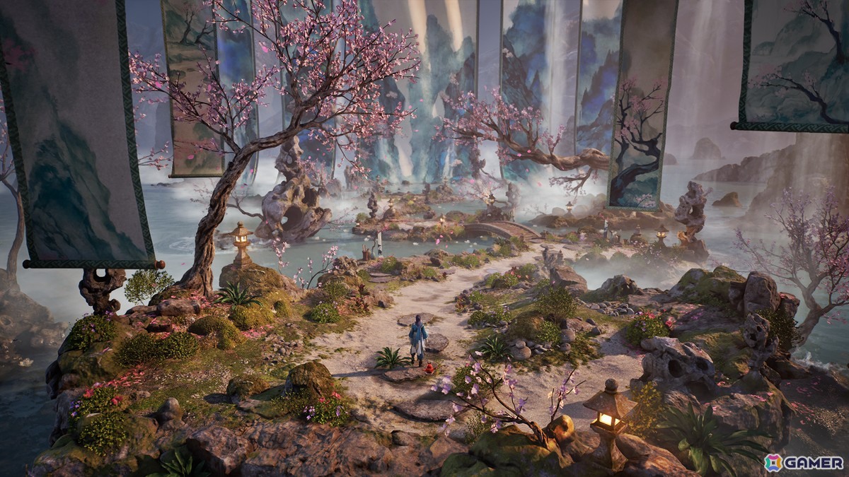 幻想的な“山海経”の世界を舞台にしたローグライクARPG「定海」が2026年にSteamで発売！武器を切り替えて戦うデュアルウエポンシステムが特徴の画像7