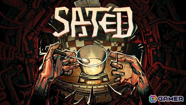 クッキング×ギャンブル系ローグライク「SATED」が発表！臓器や産業廃棄物を合わせてグロテスクな料理を振る舞おうの画像1