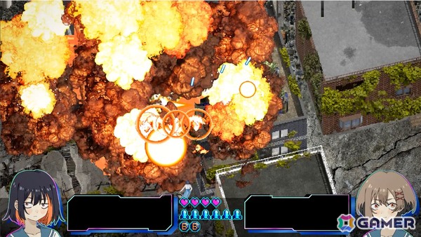 16:9画面レイアウトを採用したやさしめ弾幕STG「赫夜 -カグヤ-」が「Steam弾幕フェス2026」に参加！プレイテスト版も公開中の画像9