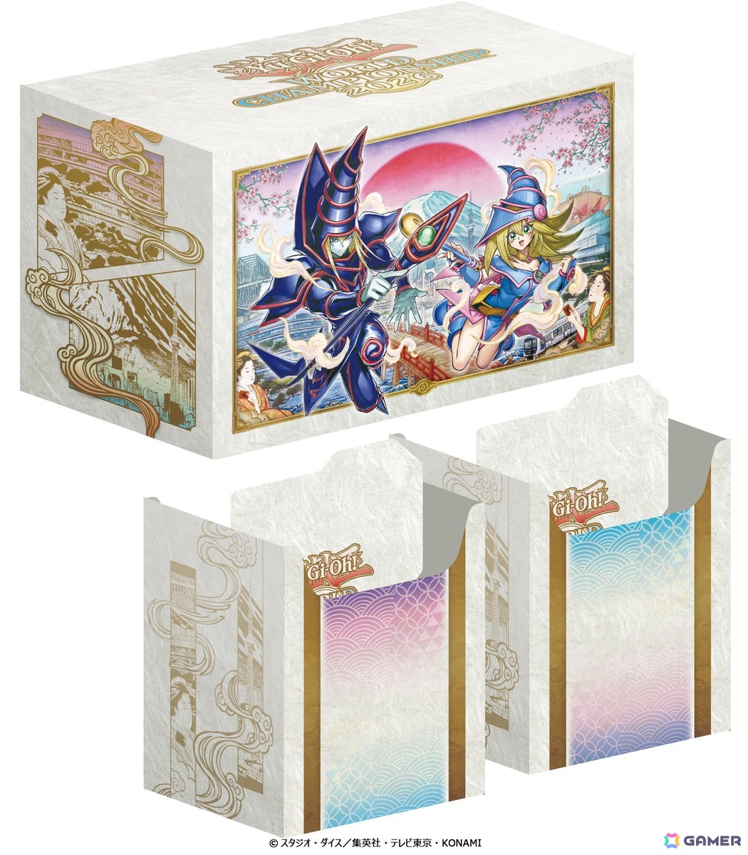 「Yu-Gi-Oh! WORLD CHAMPIONSHIP 2026」本戦決勝の観戦募集がスタート!来場記念カードは特製イラストの「青眼の究極竜」と「融合」の画像