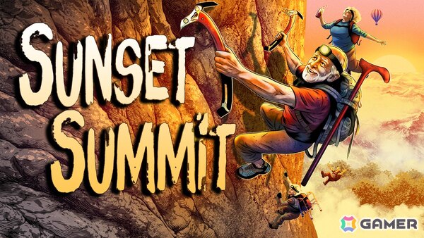 最大8人で楽しめるドタバタ登山ゲーム「Sunset Summit」が発表！高齢者たちを操作して日没までの登頂に挑もうの画像1