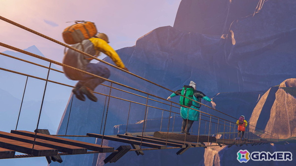 最大8人で楽しめるドタバタ登山ゲーム「Sunset Summit」が発表!高齢者たちを操作して日没までの登頂に挑もうの画像