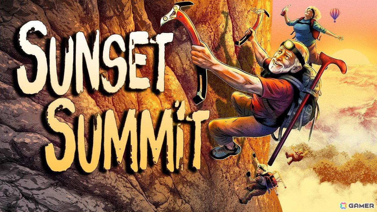 最大8人で楽しめるドタバタ登山ゲーム「Sunset Summit」が発表!高齢者たちを操作して日没までの登頂に挑もうの画像