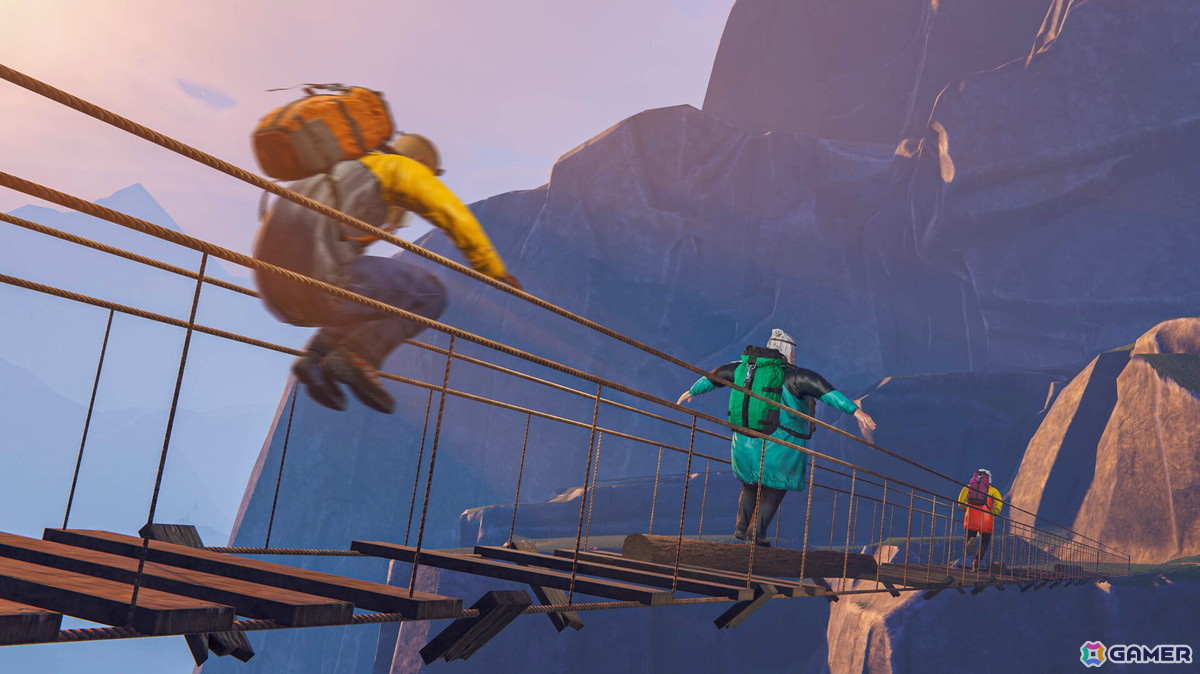 最大8人で楽しめるドタバタ登山ゲーム「Sunset Summit」が発表！高齢者たちを操作して日没までの登頂に挑もうの画像4