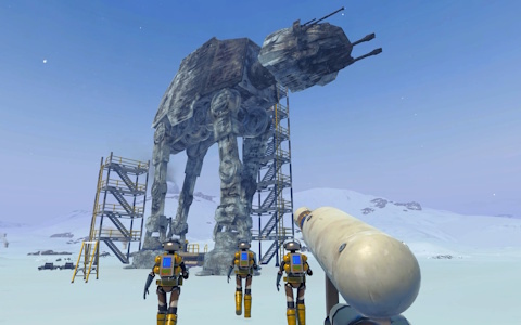 「PowerWash Simulator 2」のDLC「スター・ウォーズ」パックが7月16日に配信!AT-ATやミレニアム・ファルコンをピカピカにできる