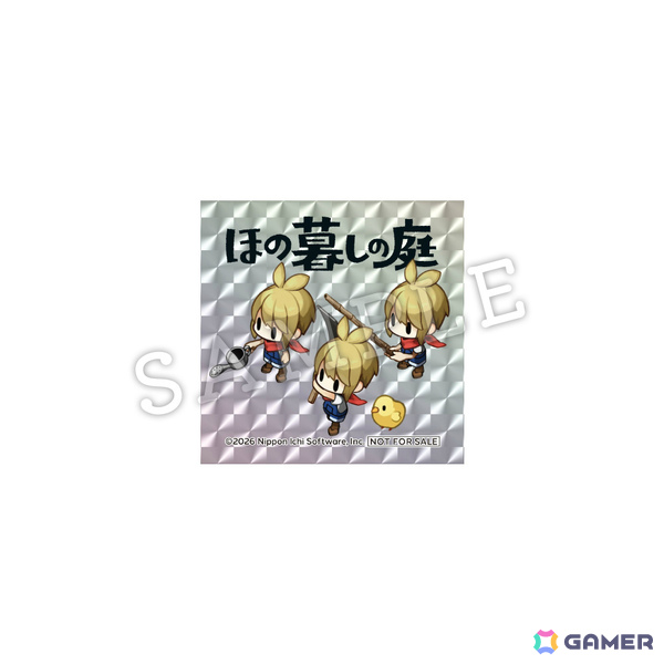 「ほの暮しの庭」店舗特典を一挙紹介！描き下ろしイラストや公式イラストを使ったアクスタ、Tシャツ、缶バッジ、クリアファイルなどがラインナップの画像17