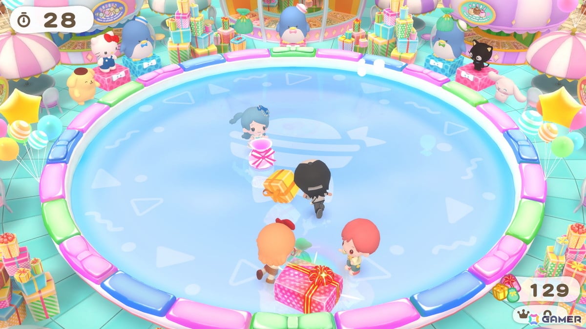 「サンリオ パーティランド」が2026年10月29日に発売決定！ゲームをイメージしたミニマスコットやキャラフィギュアなどの特典情報も公開の画像7