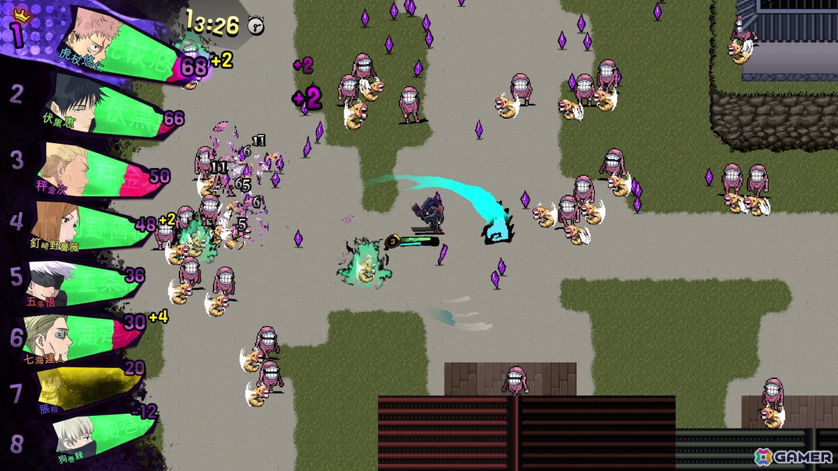 「Vampire Survivors」制作陣による新作「呪術廻戦 RUMBLE: SURVIVATON」がPS5/Xbox X|S/Switch2/Steamで2026年発売!の画像