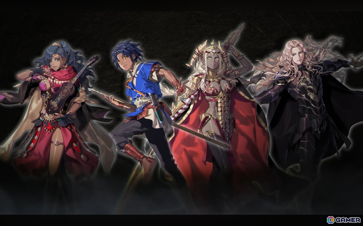 「ファイアーエムブレム 万紫千紅」がSwitch2で2026年9月17日に発売!4人の主人公による物語やゲームプレイ映像が公開の画像