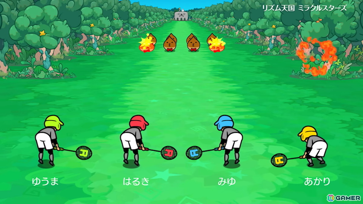 「リズム天国 ミラクルスターズ」の新映像が公開！80種類以上の新作ゲームや4人プレイを紹介の画像6