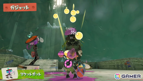 「スプラトゥーン レイダース」に登場するガジェットや強化要素を紹介する新映像が公開!7月11日からは「スプラトゥーン3」でコラボフェスが開催の画像