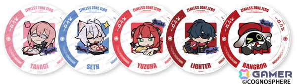 「ゼンゼロ」とスシローのコラボが6月24日より開催！“スシロー新エリー都店へようこそ！”をテーマに柳、セス、柚葉、ライトとスシローで働く可愛いボンプが登場の画像9