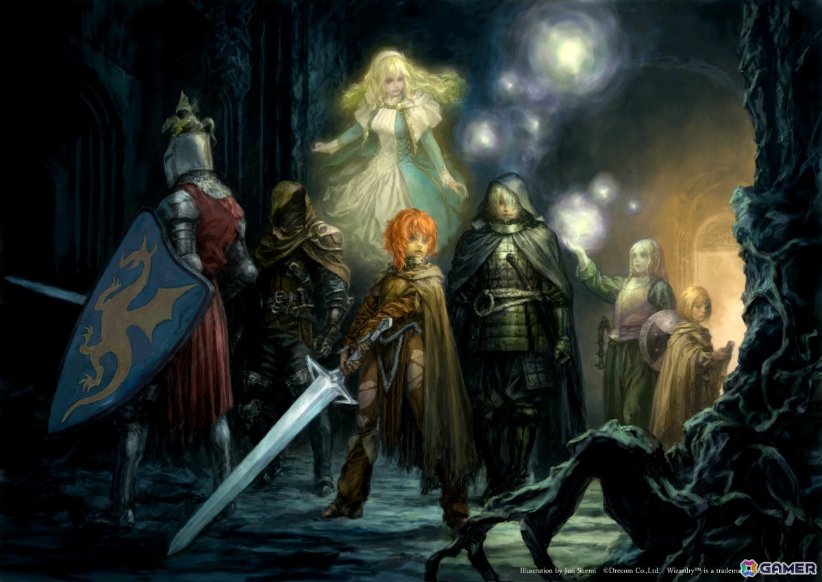 「Wizardry」生誕45周年を記念してイラストレーター・末弥純氏の手がけるメインビジュアルが解禁!特別アンケートも実施の画像