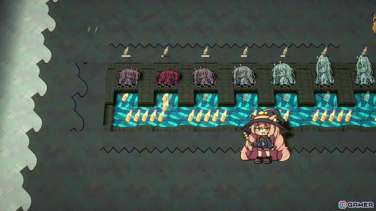 蓄えたアイテムを直接クラフトする便利な使い魔も