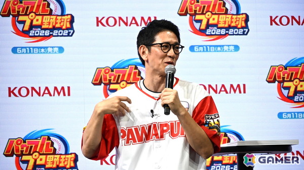 「パワフルプロ野球2026-2027」発売記念イベントでホームラン対決!なにわ男子の藤原丈一郎さんとアンタッチャブルがパワプロ愛を披露の画像2