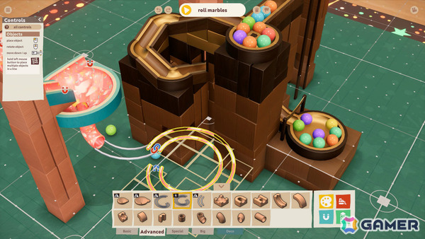 ビー玉が駆け抜ける夢のコースを作れるシミュレーションゲーム「Cozy Marbles ビー玉コロコロ大作戦」体験版が配信！の画像3