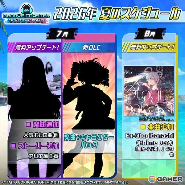 「グルーヴコースター フューチャーパフォーマーズ」重音テトの「吉原ラメント 再来盤」などが追加！の画像9