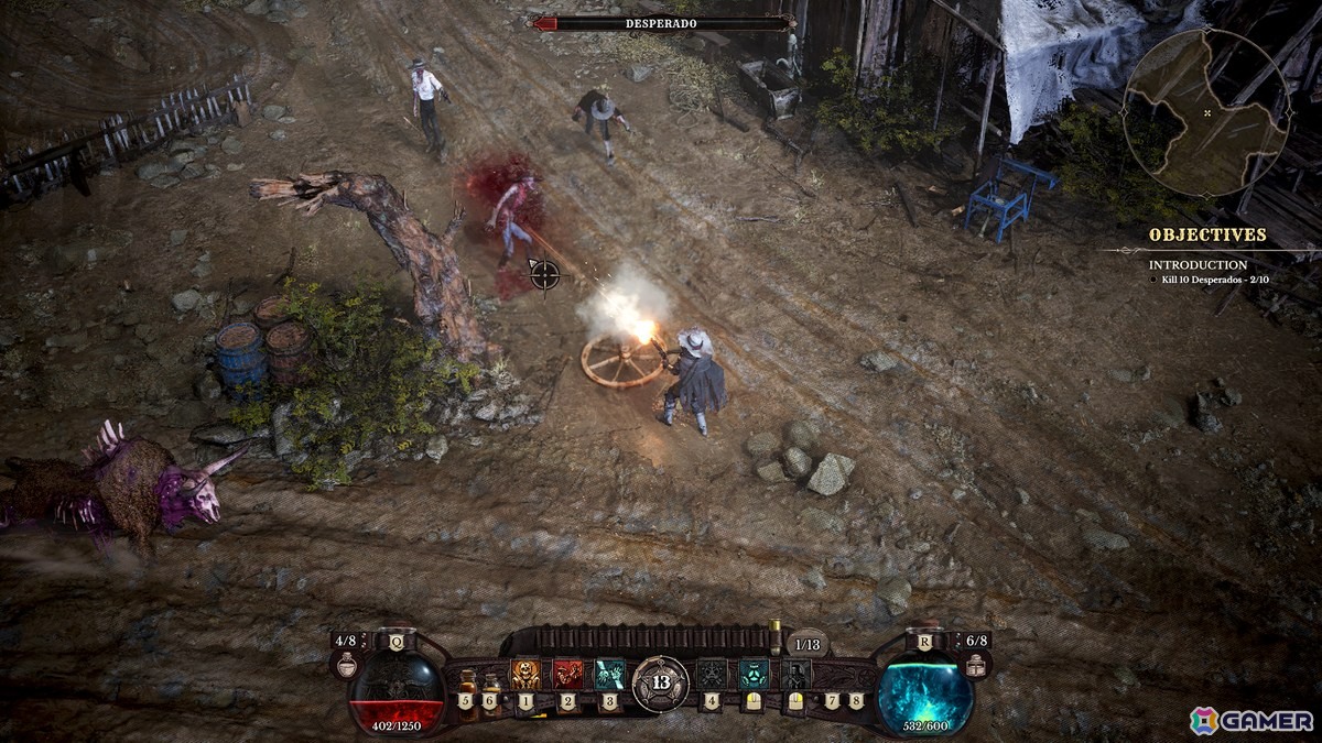オカルト西部劇ARPG「The Dark West」のデモがSteamで配信!奥深いキャラビルドや戦闘を体験可能の画像